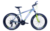 Велосипед с аллюминиевой рамой Pioneer Sky колеса 26 рама 17 Серый-зеленый-белый - фото 180674