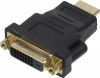 Переходник Ningbo HDMI (m)/DVI-D(f) Позолоченные контакты черный (CAB NIN HDMI(M)/DVI-D(F)) - фото 182251