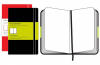 Блокнот Moleskine CLASSIC QP012R Pocket 90x140мм 192стр. нелинованный твердая обложка фиксирующая резинка красный - фото 189269