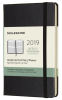 Еженедельник Moleskine CLASSIC WKLY VERTICAL POCKET 90x140мм 144стр. фиксирующая резинка черный - фото 189368