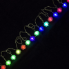 Сноу Бум Электрогирлянда 3м, 19-LED, с насадками "Шар", мультицвет - фото 191642