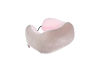 Bradex KZ 0559 Дорожная подушка-подголовник для шеи с завязками, серо-розовая - фото 201458