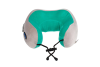 Bradex KZ 0558 Дорожная подушка-подголовник для шеи с завязками, серо-зелёная - фото 201480