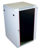 Шкаф коммутационный ЦМО ШТК-М-18.6.8-1ААА 18U 600x820мм пер.дв.стекл задн.дв.стал.лист 2 бок.пан. направл.под закл.гайки 270кг серый - фото 26015