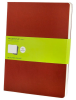 Блокнот Moleskine CAHIER JOURNAL CH123 XLarge 190х250мм обложка картон 120стр. нелинованный клюквенный (3шт) - фото 46990