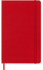 Блокнот Moleskine CLASSIC QP060R Large 130х210мм 240стр. линейка твердая обложка фиксирующая резинка красный - фото 47174
