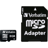 Verbatim microSDHC 8GB  Class 10+ adapter - фото 63520