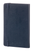 Блокнот Moleskine CLASSIC MM710B20 Pocket 90x140мм 192стр. линейка твердая обложка фиксирующая резинка синий сапфир - фото 70788