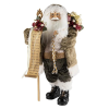 Maxi-Toys Новогодня фигурка Деда Морооза, в Мягкой Шубке с Мешком, 32 см. (MT-121676-32) - фото 730692