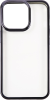 Ibox Накладка силикон Blaze для iPhone 13 (черная рамка) - фото 731029