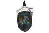 Bradex SF 0551, Полнолицевая маска для снорклинга, затемненная с принтом, S,M (SF 0551) - фото 733639