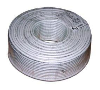 Кабель коаксиальный Lanmaster TWT-RG6U-CS48/1-WH RG-6/U F/UTP общий экран PVC внутренний 100м белый - фото 73378