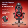 Defender Pilot, Игровое кресло, полиуретан, 60мм, чёрный/красный - фото 743912