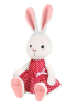 Maxi-Toys Luxury, мягкая игрушка, Крольчиха Молли в Красном Платье, 25 см (MT-MRT02225-4-25) - фото 751958