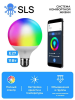 SLS Лампа LED-05 RGB E27 WiFi, белый (SLS-LED-05WFWH) - фото 755037