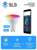 SLS Лампа LED-08 RGB GU10 WiFi, белый (SLS-LED-08WFWH) - фото 755614