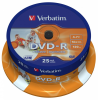 DVD-R Verbatim 4.7Gb 16x Cake Box (25шт) Printable (43538) - фото 761852
