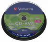CD-RW Verbatim 700Mb 10x Cake Box (10шт) (43480) - фото 761861