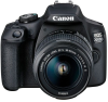 Canon EOS 2000D черный 24.1Mpix 18-55mm f/3.5-5.6 III 3" 1080p Full HD SDXC Li-ion (с объективом) - фото 764040