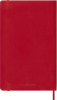 Блокнот Moleskine CLASSIC SOFT QP618F2 130х210мм 192стр. нелинованный мягкая обложка фиксирующая резинка красный - фото 770096