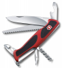 Нож перочинный Victorinox RangerGrip 55 (0.9563.CB1) 130мм 12функций красный/черный блистер - фото 771282