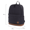 Brauberg Black Melange, Рюкзак универсальный, с защитой от влаги, 43х30х17, Black Melange, (228841) - фото 773643