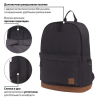 Brauberg Black Melange, Рюкзак универсальный, с защитой от влаги, 43х30х17, Black Melange, (228841) - фото 773649