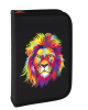 Brauberg Colorful lion, Пенал с наполнением 1 отд, 1 откидная планка, 24 предмета, 21х14, (270725) - фото 773672