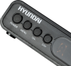 Ресивер DVB-T2 Hyundai H-DVB500 черный - фото 778341