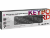 Defender Element HB-520 PS/2 RU, Проводная клавиатура, полноразмерная, чёрный - фото 779600