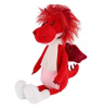 Maxi-Toys Лохматый Красный Дракон Руби в Шарфике и Валенках, 25 см., (MT-MRT012309-2-25) - фото 780370
