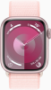 Apple Watch Series 9 41мм корп.Розовый Sport Loop рем.Розовый:130-200мм (MR953LL/A) - фото 810081