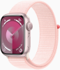 Apple Watch Series 9 41мм корп.Розовый Sport Loop рем.Розовый:130-200мм (MR953LL/A) - фото 810083