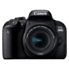 Зеркальный Фотоаппарат Canon EOS 800D черный 24.2Mpix EF-S 18-55mm f/4-5.6 IS STM 3" 1080p Full HD SDXC Li-ion (с объективом) - фото 81282