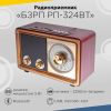 Сигнал БЗРП РП-324BT коричневый/бежевый USB SD/microSD - фото 813514