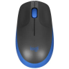 Logitech M190 Black/Blue (910-005907) - фото 826468