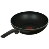 Tefal Easy Plus 04206628 ВОК (WOK) круглая 28см руч.:несъем. (без крышки) черный (91000425 - фото 829801